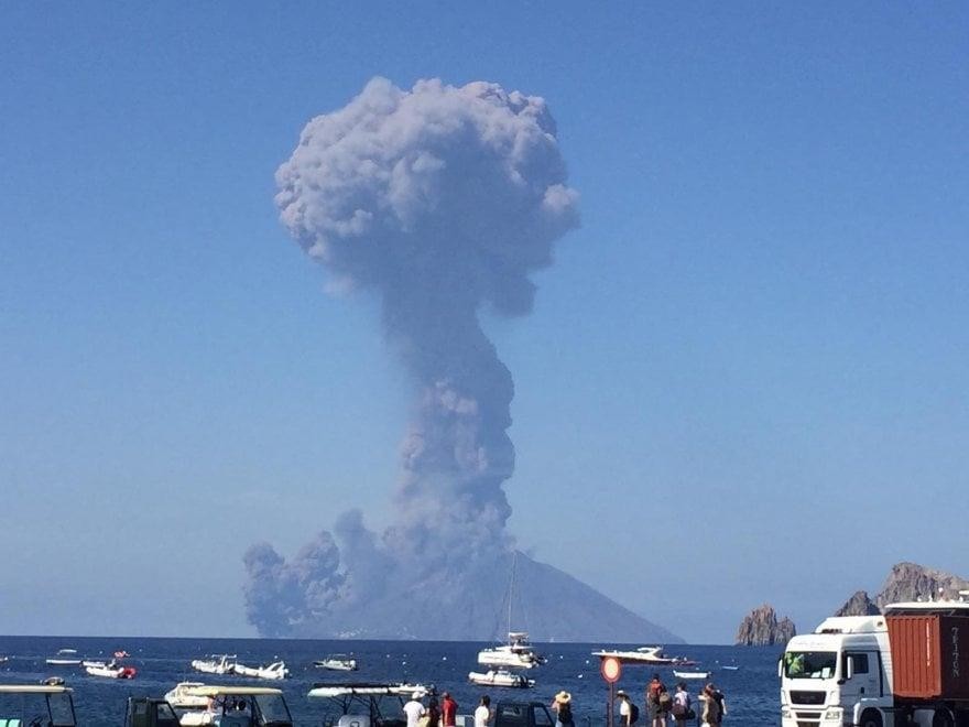 Eruzione Stromboli. Comunicato straordinario del 4 luglio 2019
