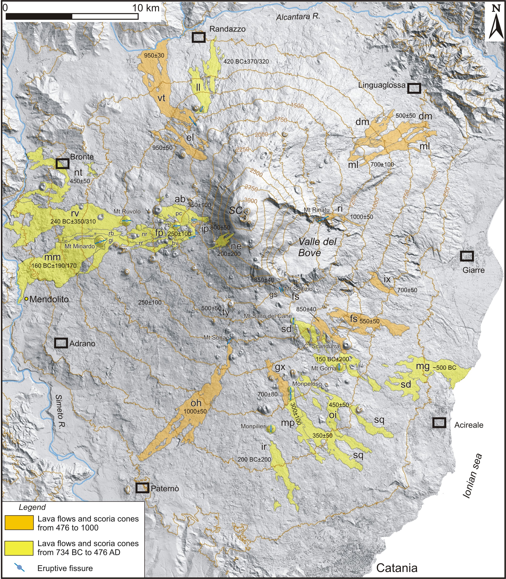 Etna eruzioni storiche 02