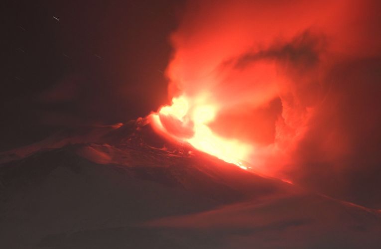Nuovo episodio eruttivo sull’Etna, 18 gennaio 2021