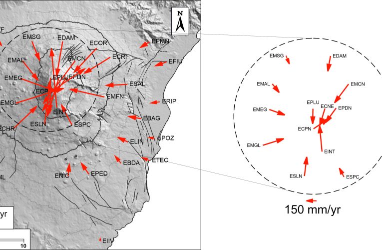L’Etna erutta e si sgonfia: il monitoraggio delle deformazioni del suolo