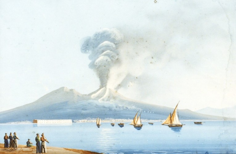 L’eruzione del Vesuvio del 1839