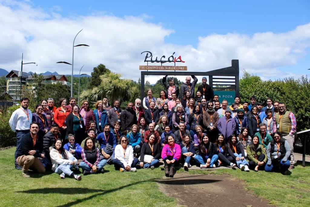 Figura 1 - Foto di gruppo dei partecipanti alla quinta edizione del workshop VOBP, svoltosi a Pucon (Cile)