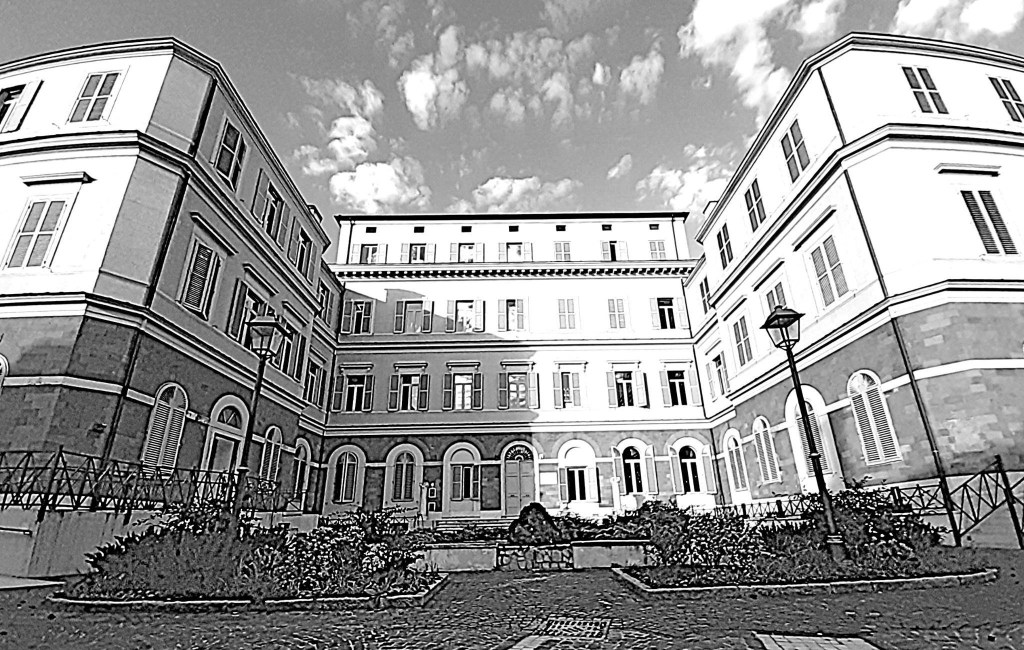 Edificio dell’Istituto di via Panisperna presso il Colle del Viminale (modificata da Fsyloslab)