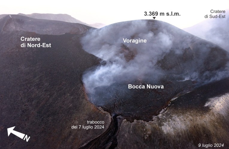 La Voragine fa la voce grossa … e diventa la nuova vetta dell’Etna!