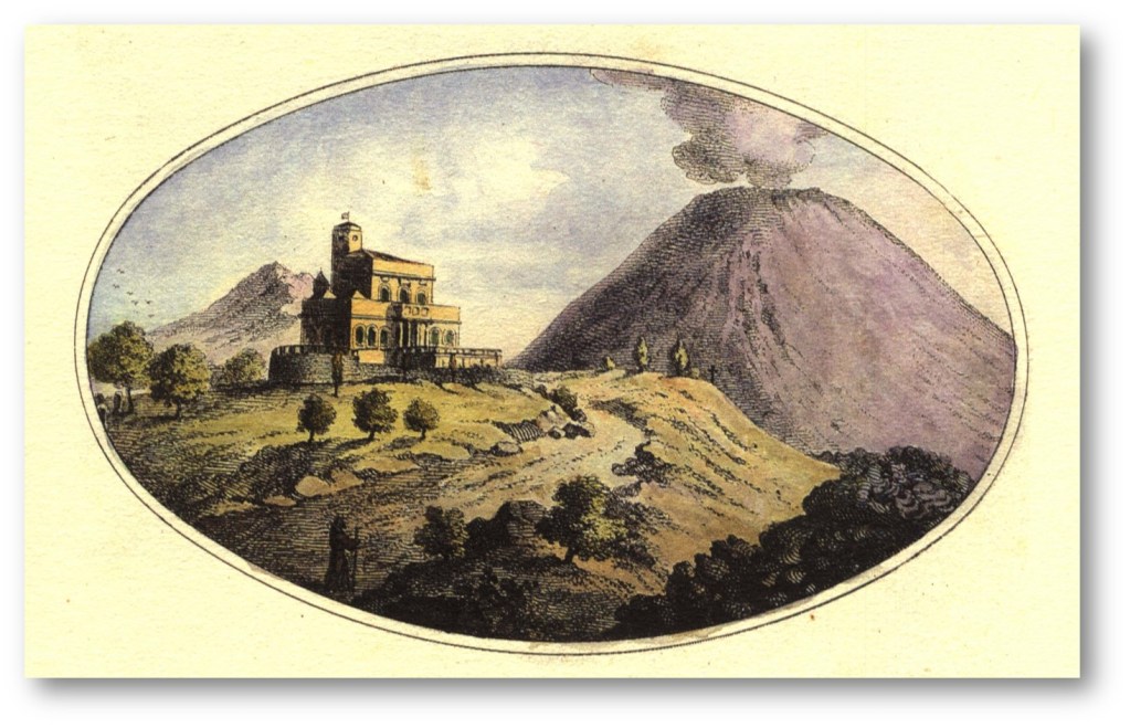 L’Osservatorio Vesuviano. Frontespizio degli Annali dell’Osservatorio Vesuviano, primo numero, 1859