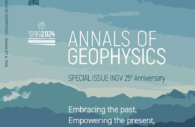 Il volume speciale di Annals of Geophysics per i 25 anni dell’INGV