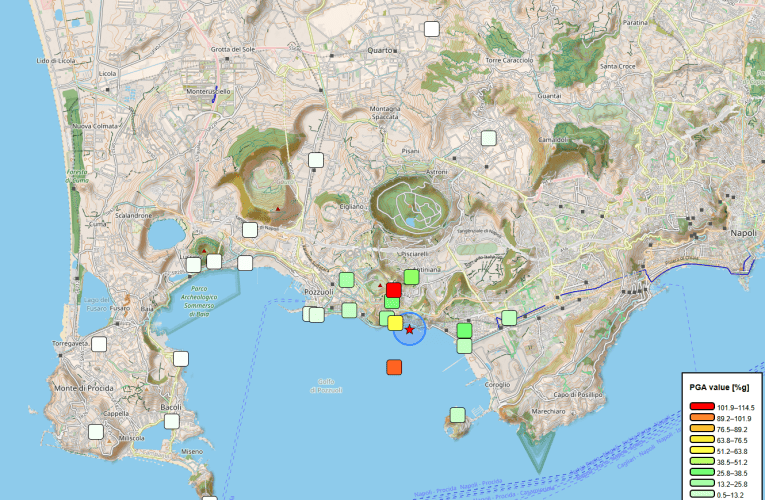 Campi Flegrei: il terremoto del 13 marzo 2025 (Md 4.4) e il punto sul bradisismo